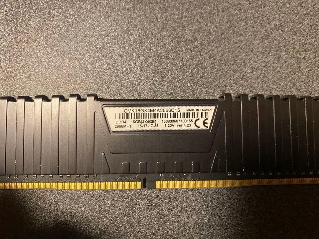 Corsair Vengeance LPX DDR4 4GB×6 動作未確認 - メルカリ