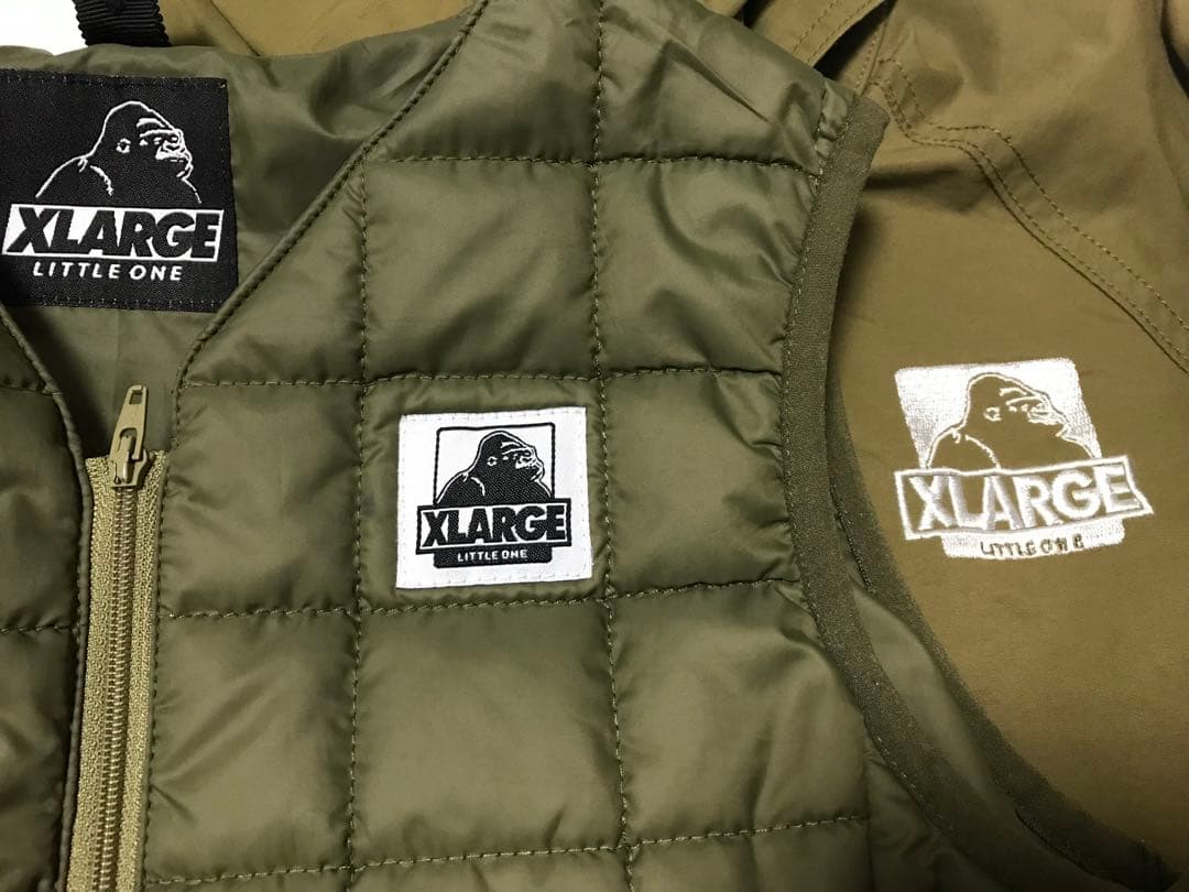 XLARGE KIDS 3WAY JACKET フード・ライナー取り外し可