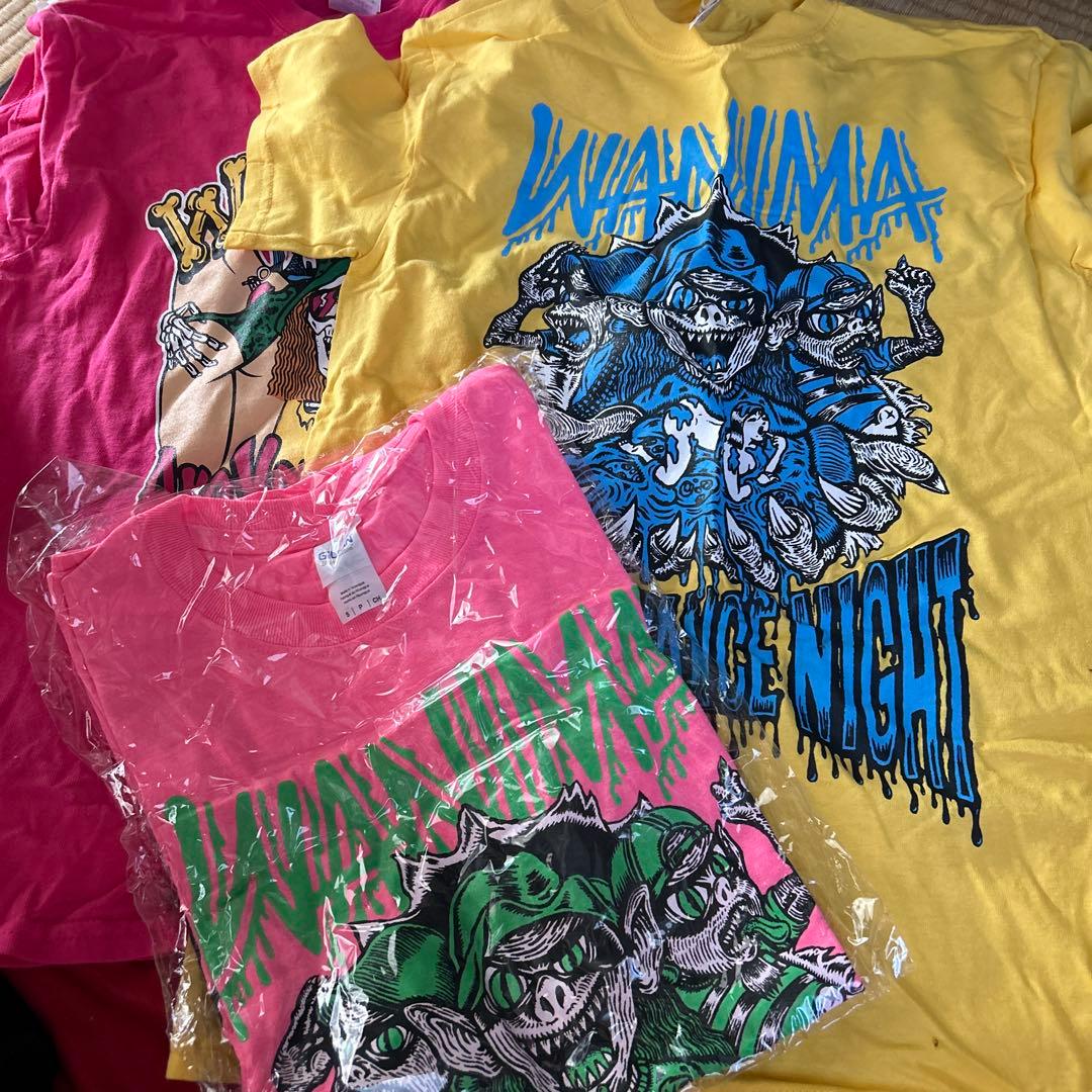WANIMA未使用 Tシャツ 2色セット ピンク・黄色 - メルカリ