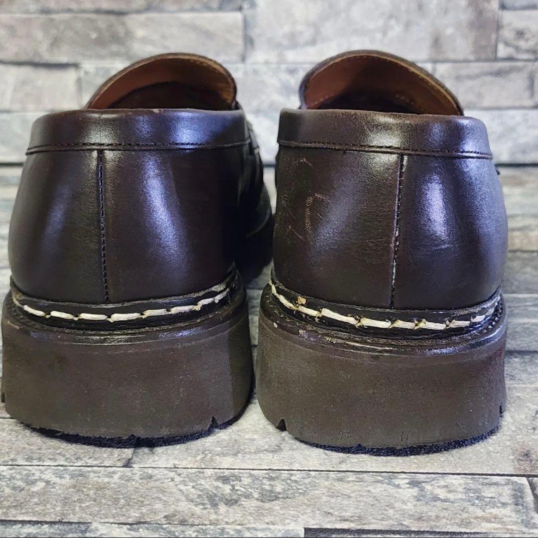 Berwick 1707 コインローファー 4456 エクスト 革靴 茶 7 - メルカリ