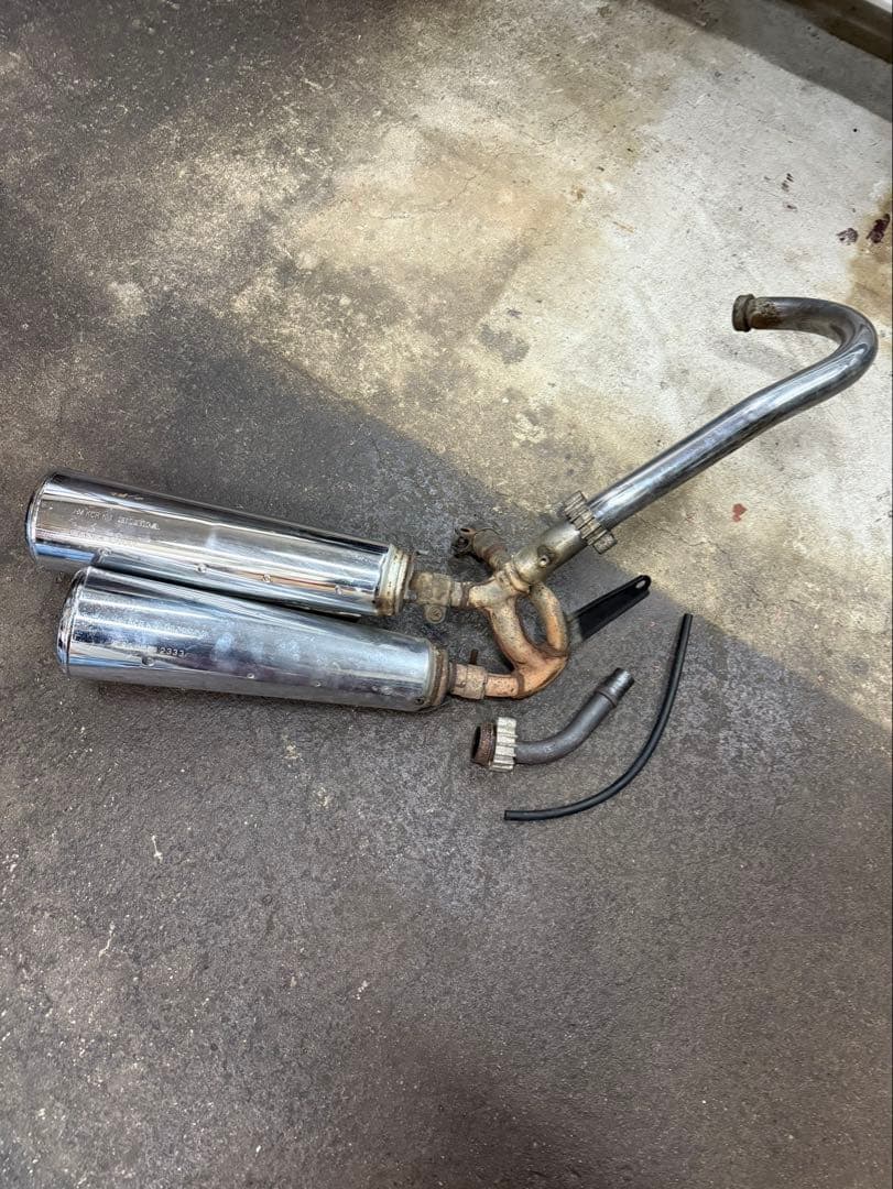 マグナ250 純正マフラー - メルカリ