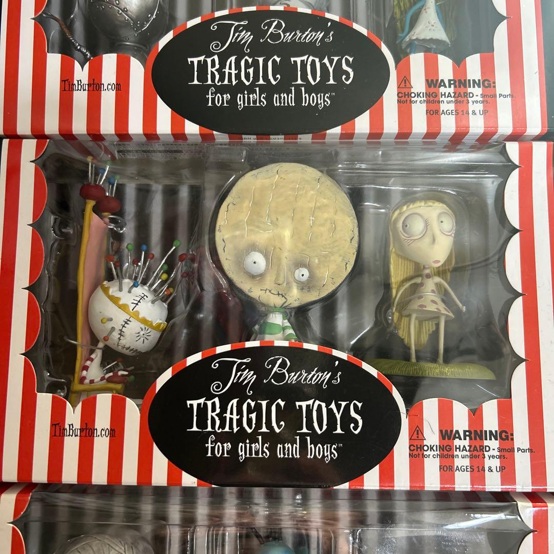 Tim Burton TRAGIC TOYS 三箱セット(バラ売り不可) - メルカリ