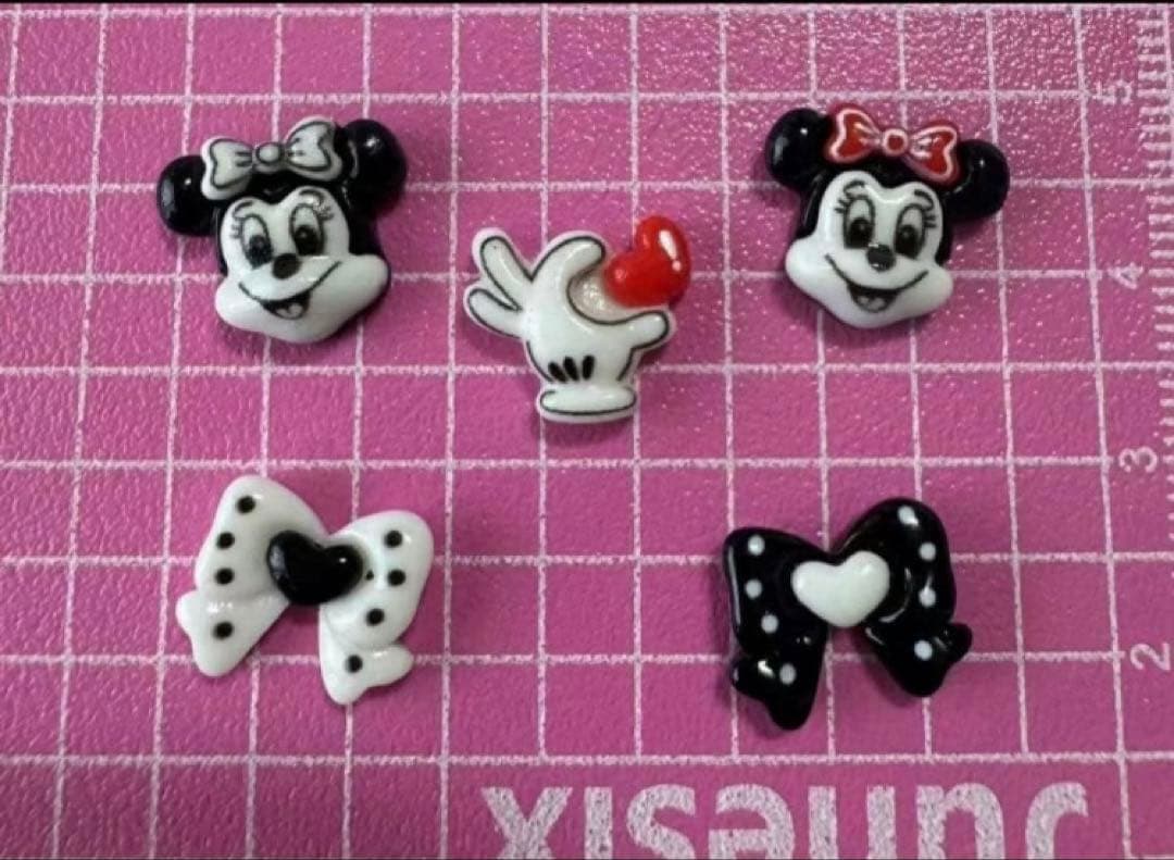 ミニーマウス ネイルパーツ セット - メルカリ