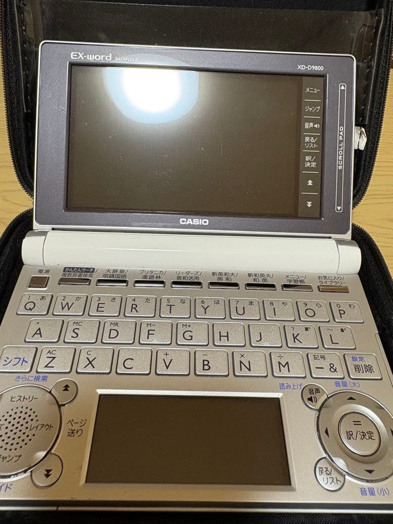 CASIO EX-word XD-D9800 ホワイト - メルカリ