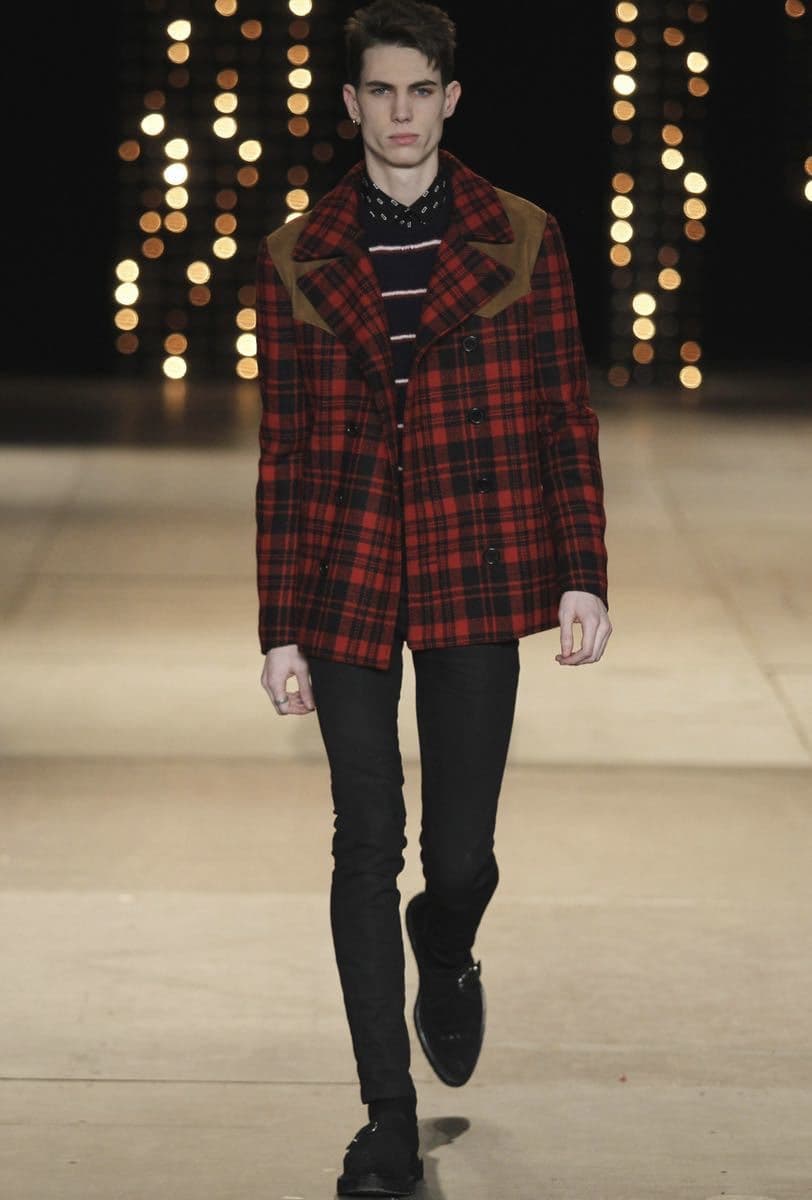 【田中】希少14AWサンローランパリ ボーダーニット S セーター 田中様専用】希少14AWサンローランパリ ボーダーニット S セーター