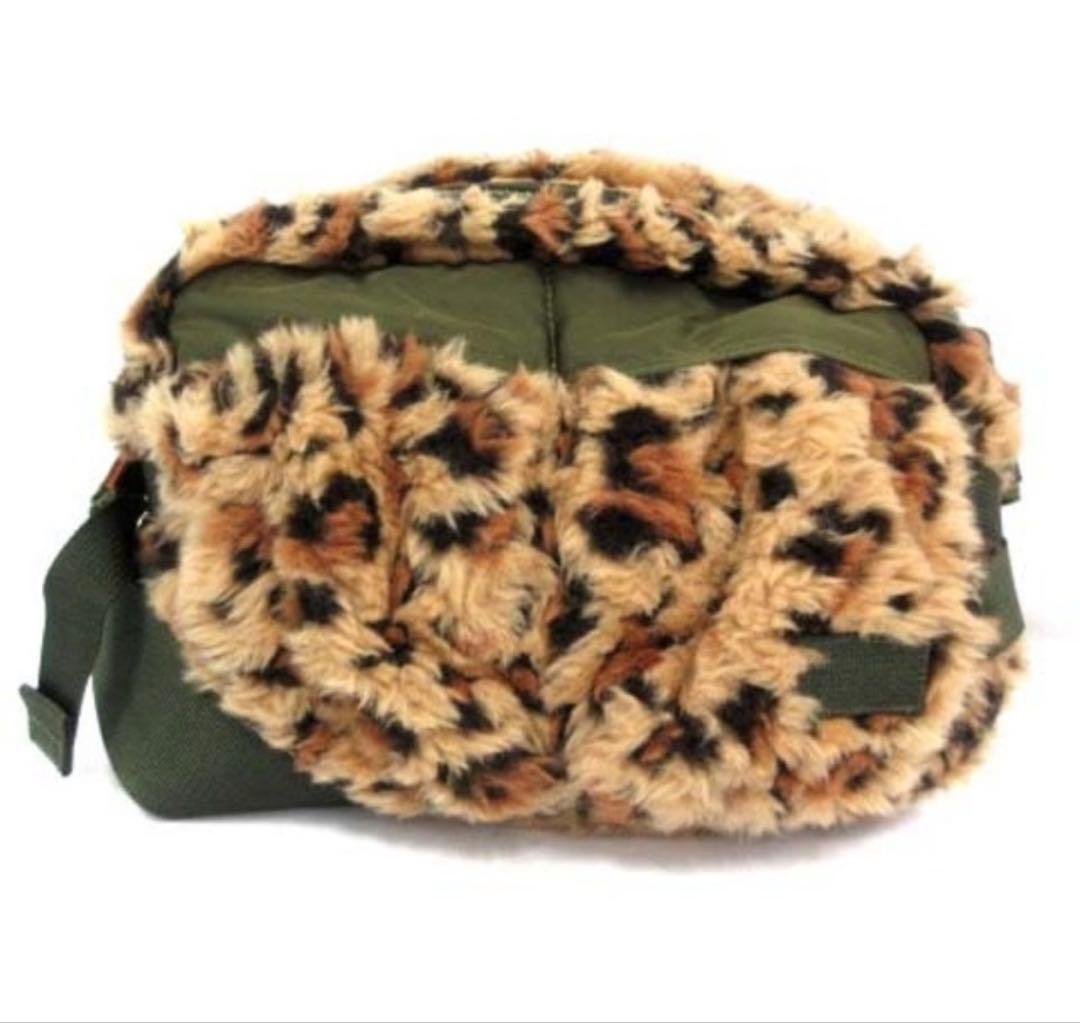 sacai×PORTER レオパード ウエストポーチ 中古・古着通販】sacai (サカイ) PORTER (ポーター) LEOPARD FAUX FUR