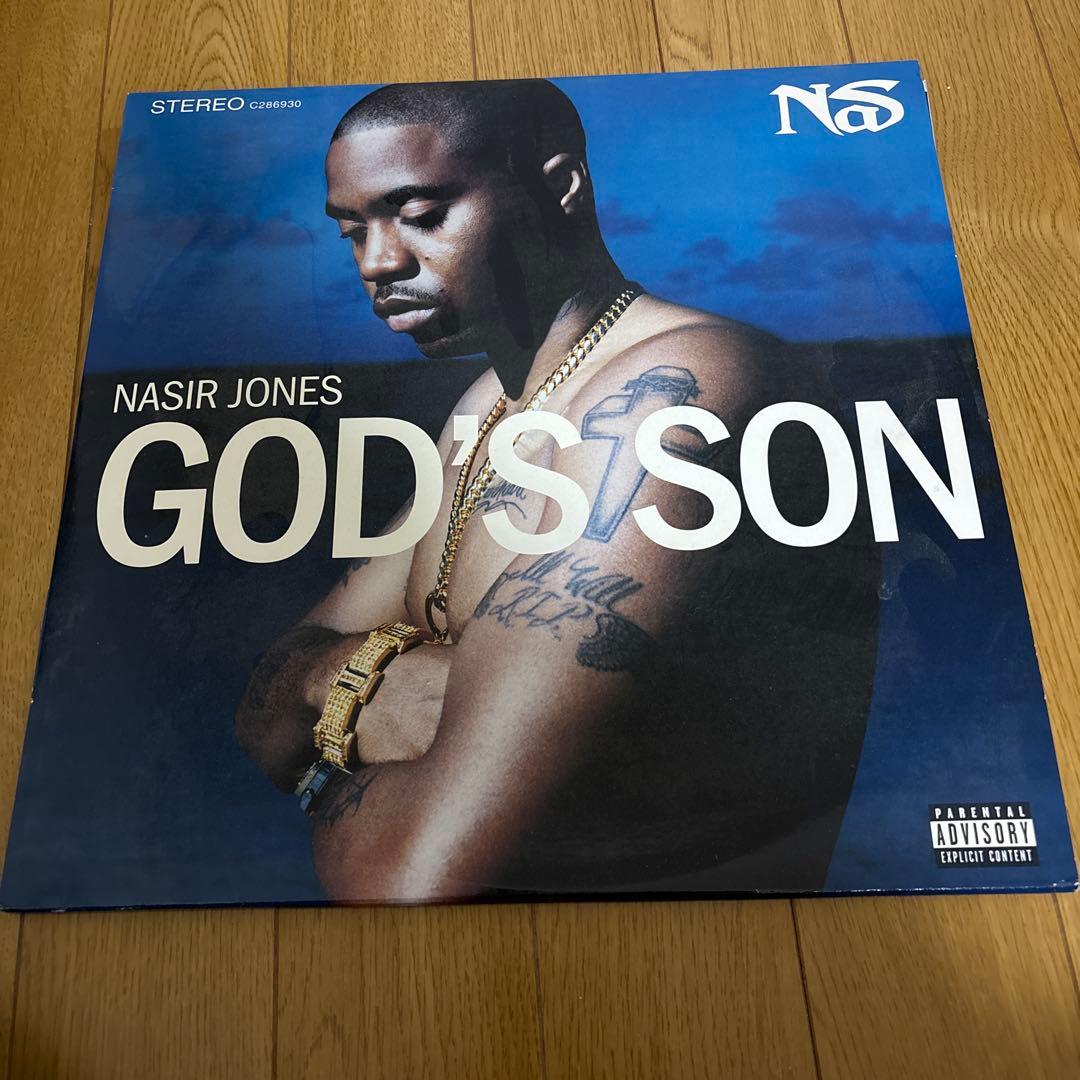 NAS GOD'S SON レコード GOD'SSON(BLUE&WHITESWIRLVINYL) | レコード・CD通販のマンハッタン