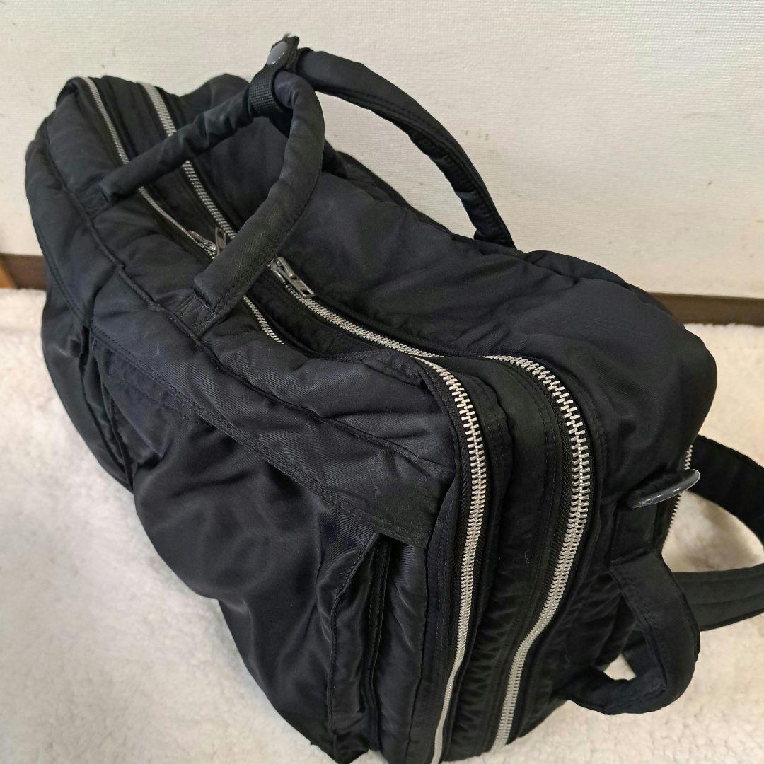 極美品】ポーター タンカー 3way ビジネスバッグ A4可能 黒 リュック