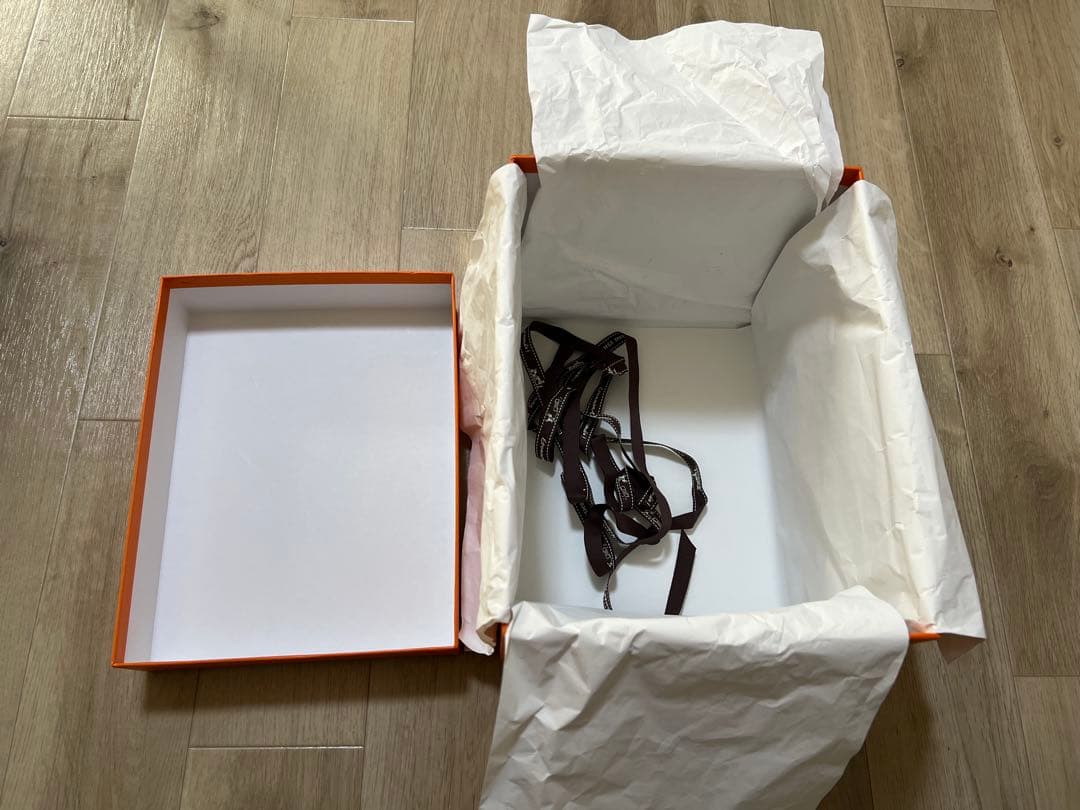 HERMES エルメス 箱 オレンジボックス ピコタンpm 18 - メルカリ