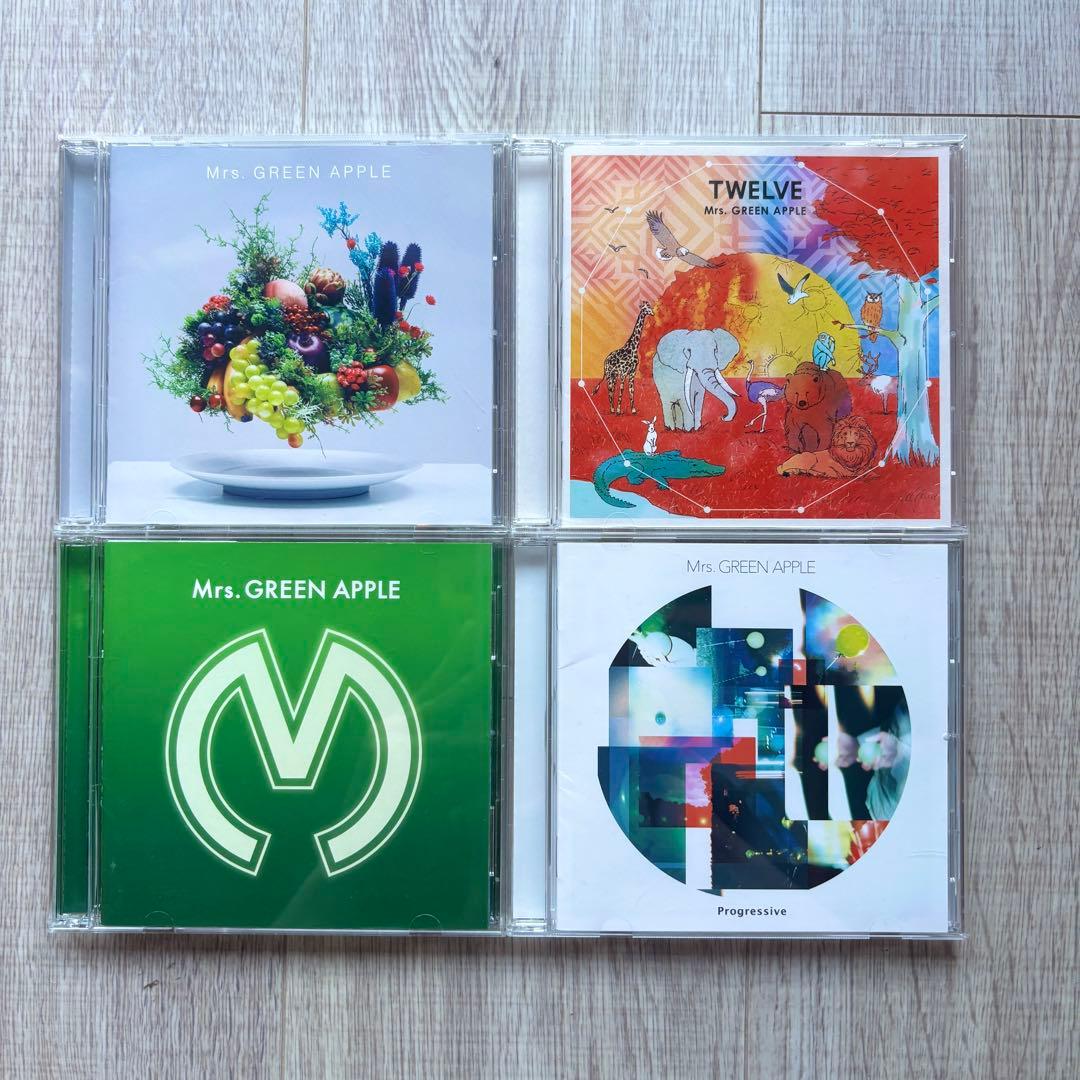 【新品購入品】Mrs. GREEN APPLE アルバムセット CD+DVD 10【初回限定盤】【CD】【DVD】 – Mrs. GREEN APPLE OFFICIAL STORE