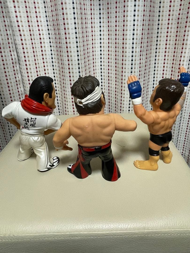 貴重HAOコレクション3体セット 猪木塾アントニオ猪木 破壊王橋本真也