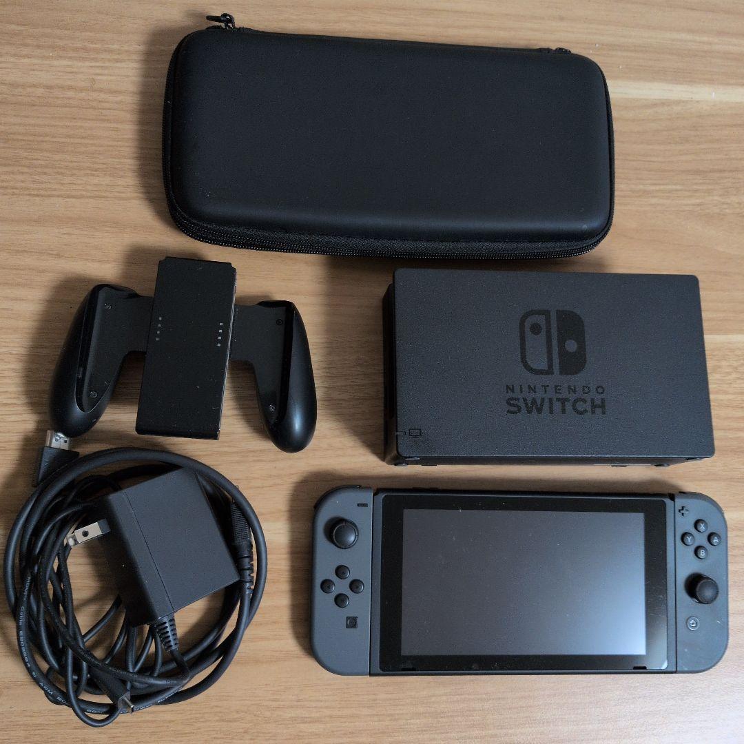 Nintendo Switch 本体 グレー および 付属品 Nintendo Switch 本体 グレー ニンテンドースイッチ Switch Nintendo