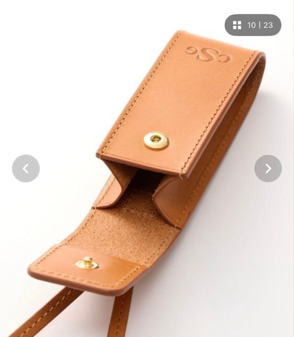 新品 未開封】カレンソロジー 〈CSG〉レザーリップケース ブラック