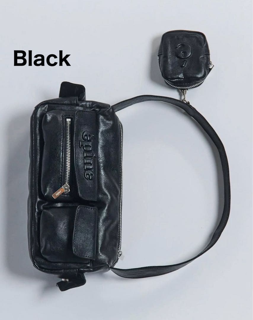 épine pouch Pocket bag black バッグ épine pouch Pocket bag Black - メルカリ