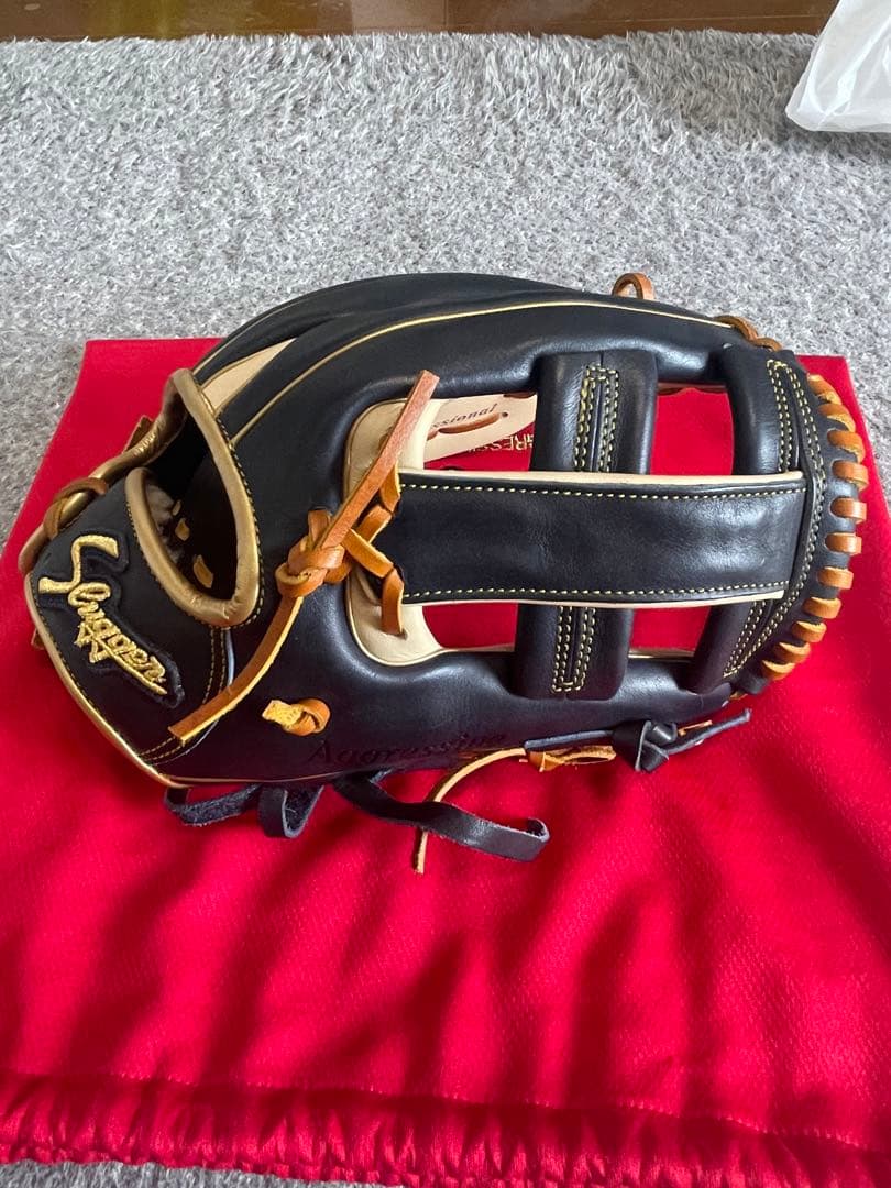 久保田スラッガー 軟式グローブ ＫＳブラック×クリーム 久保田スラッガー軟式用グラブ LT24-GS5 KSブラック×トレンチ