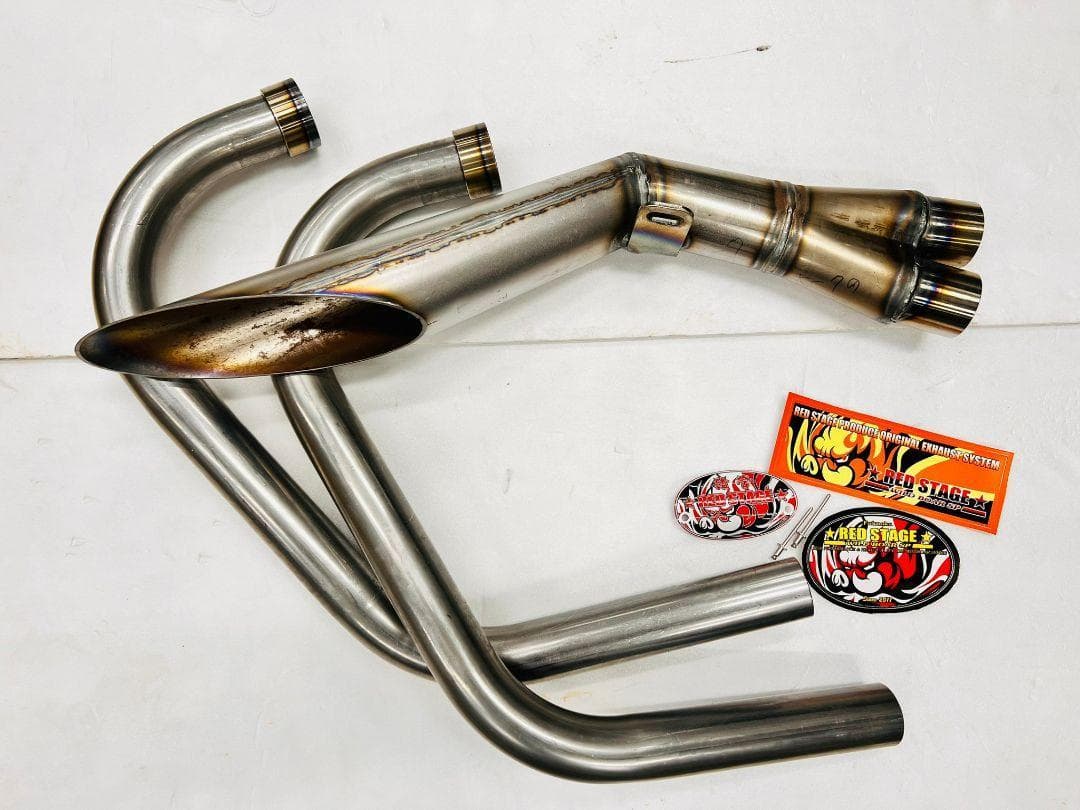 REDSTAGE 猪管3 メガサイクロン 外伝 メッキ GS400 ハス切り - メルカリ