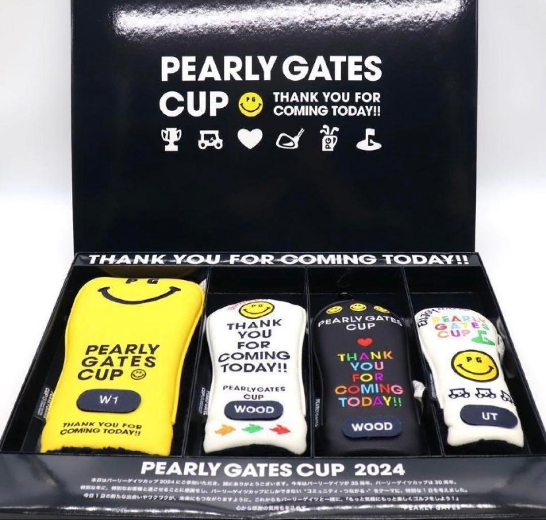 PEARLY GATES パーリーゲイツカップ 2024ヘッドカバー[非売品] - メルカリ
