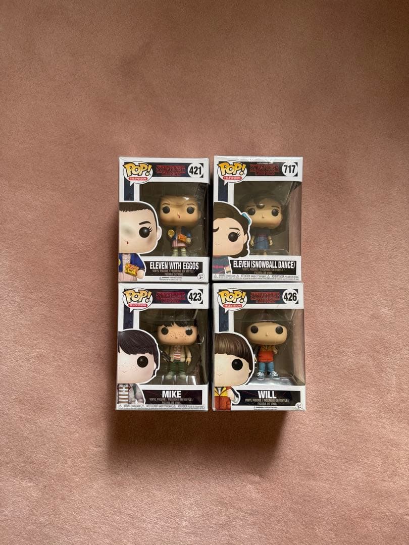 ストレンジャー・シングス Funko pop 4体 Amazon | Bitty Pop! 4pk ストレンジャー・シングス: シーズン1