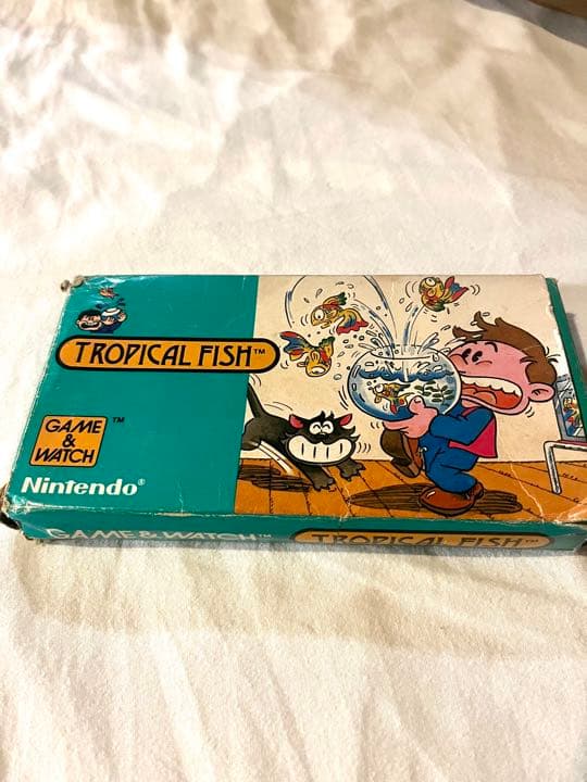 Nintendo game (ゲームワッチ)TROPICAL FISH Tropical Fish - Game & Watch Month (#18) - YouTube