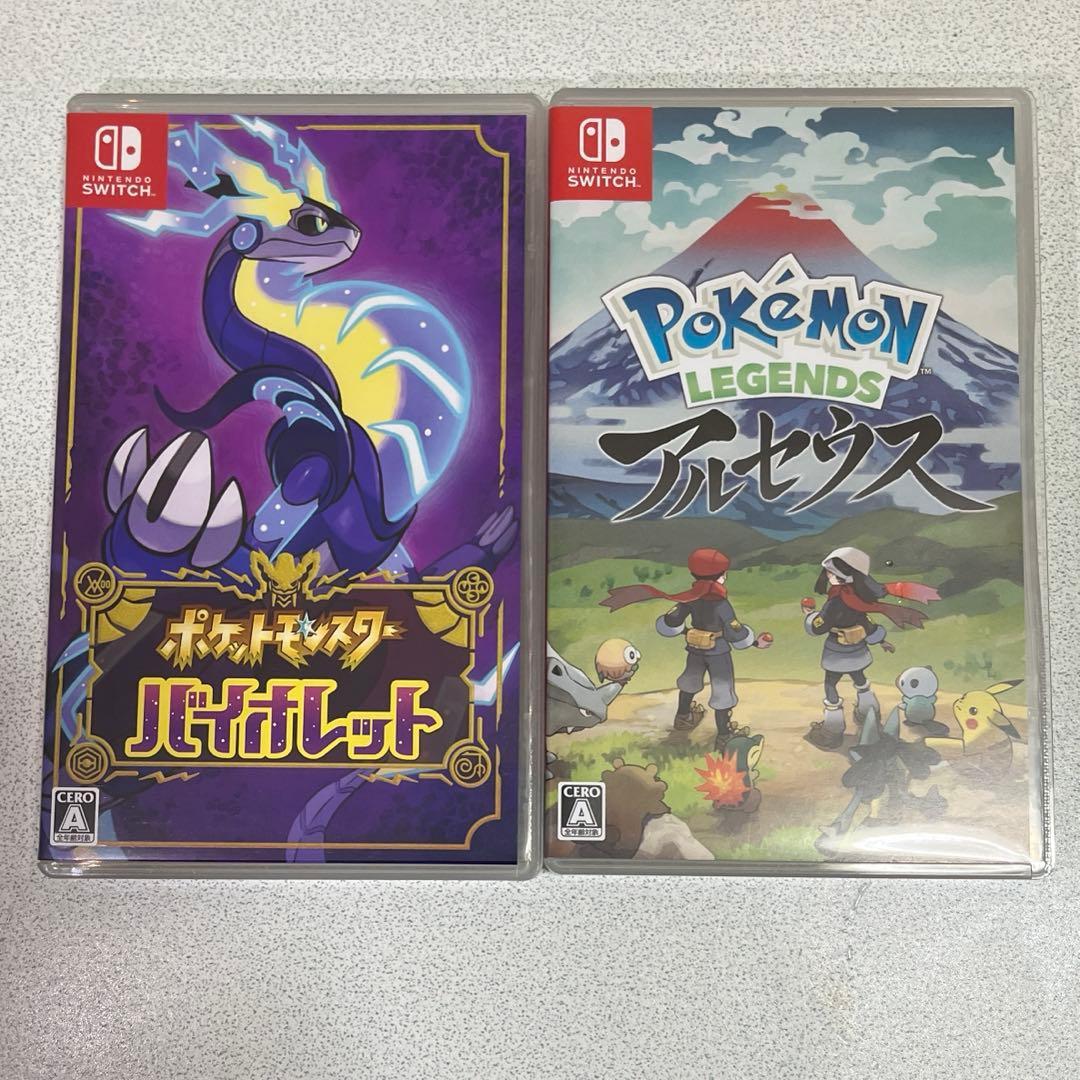 Switch ポケモン レジェンズアルセウス＆バイオレット Nintendo Switch『Pokémon LEGENDS アルセウス』が本日発売。最新映像