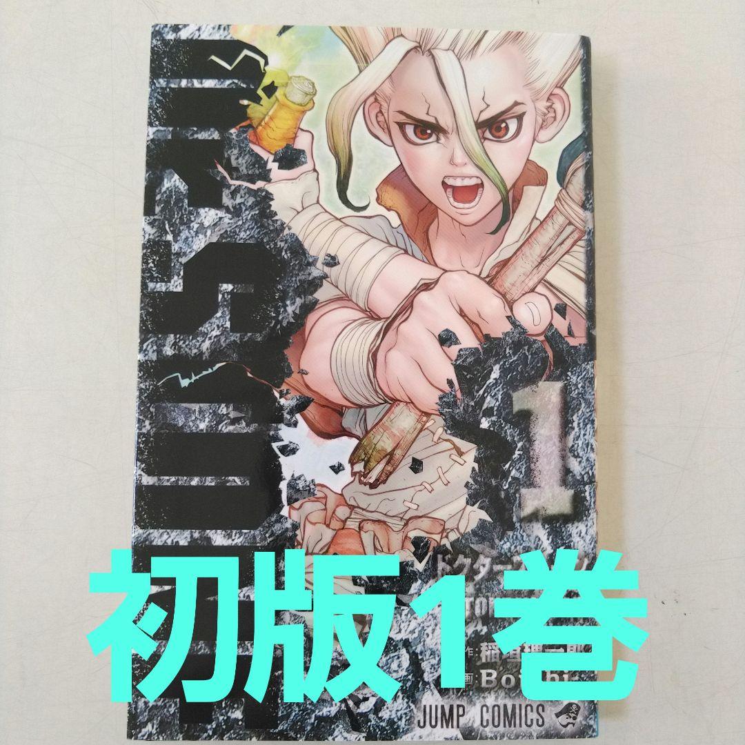 Dr.STONE 1巻 初版 帯付き 稲垣理一郎 Boichi ドクターストーン - メルカリ
