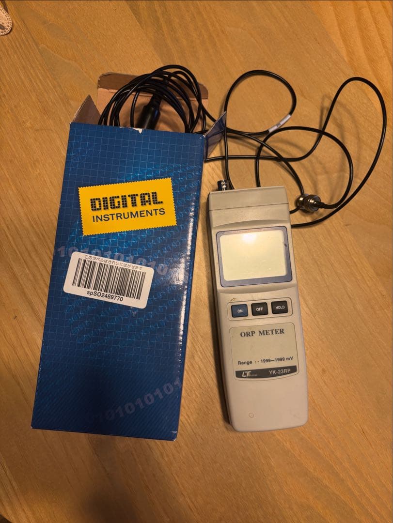 ORPメーター　マザーツール　酸化還元電位計　YK-23RP マザーツール YK-23RP デジタル酸化還元電位計 ORP メータ YK23RP