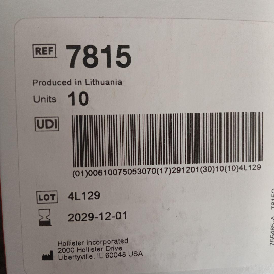 Hollister Adapt Slim7815 皮膚保護シール 5箱おまけ6枚 - メルカリ