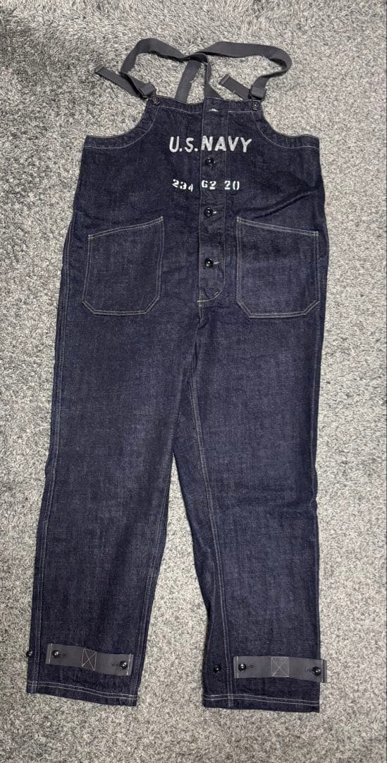 コリンボ　オーバーオール XL コリンボオーバーオール入荷！シーズン長く着用できますよ