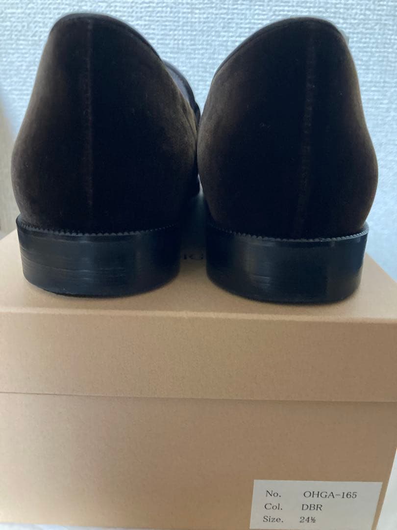 ★本日1/22 16時まで★OHGA ローファー ブラウン 24.5cm
