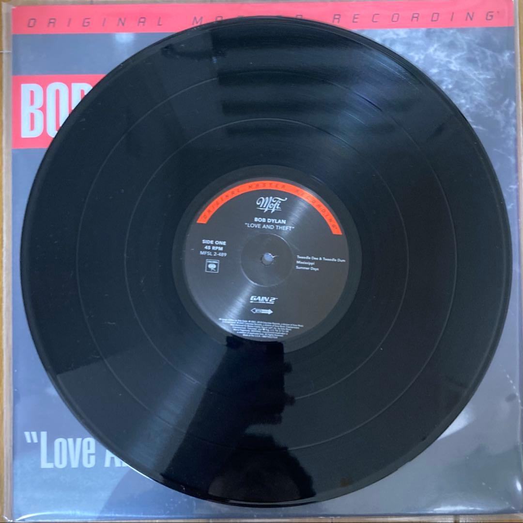 稀少高音質100番台Love&Theft Bob Dylanボブディランレコード - メルカリ