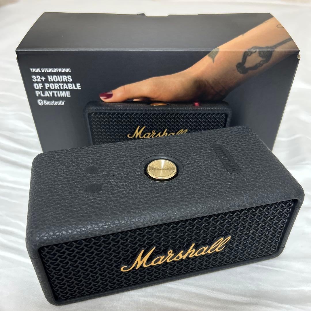 Marshall EMBERTON III BLACK エンバートン3 Amazon.com: Marshall Emberton III Portable Bluetooth Speaker