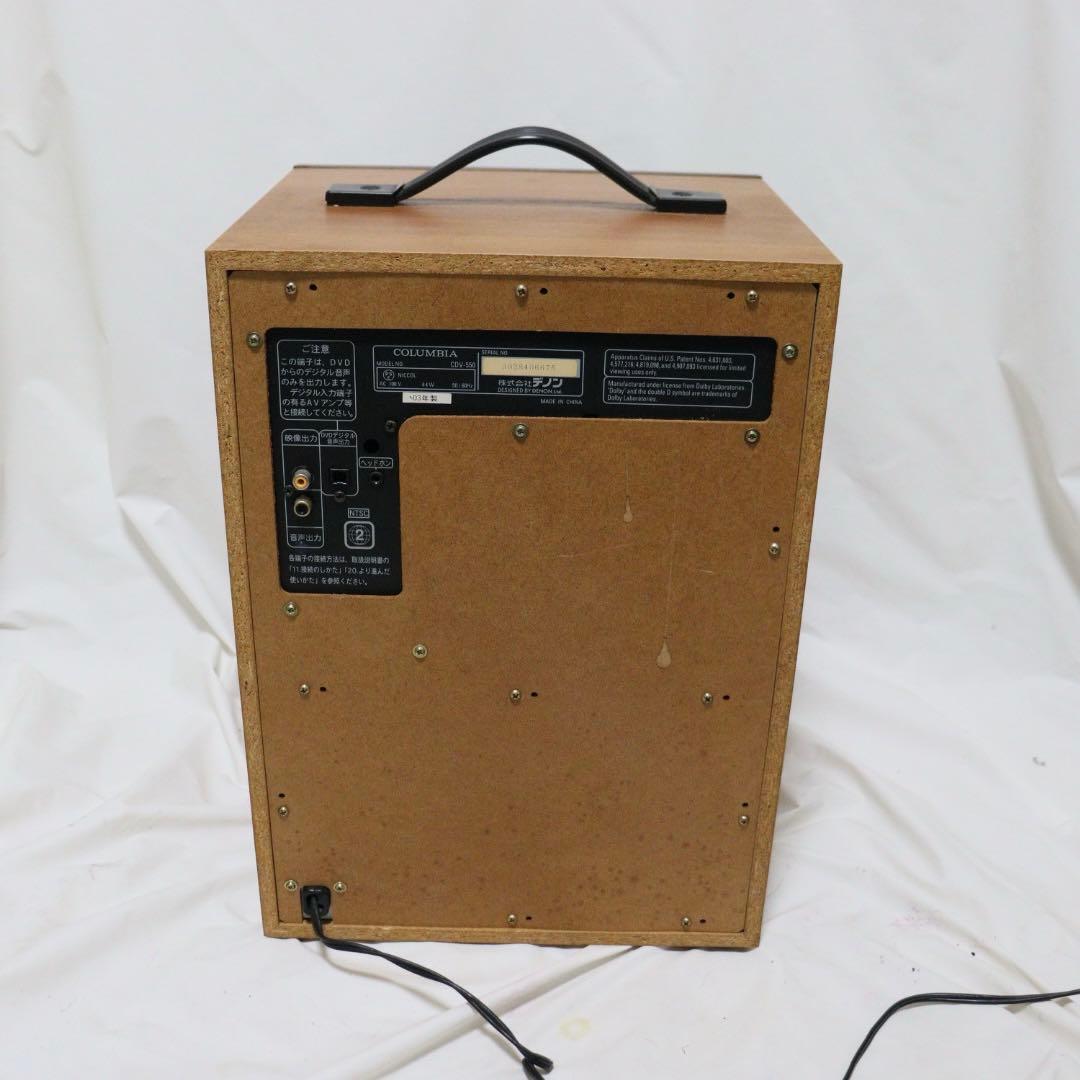 DENON デノン COLUMBIA コロムビア DVDカラオケ CDV-550 - メルカリ