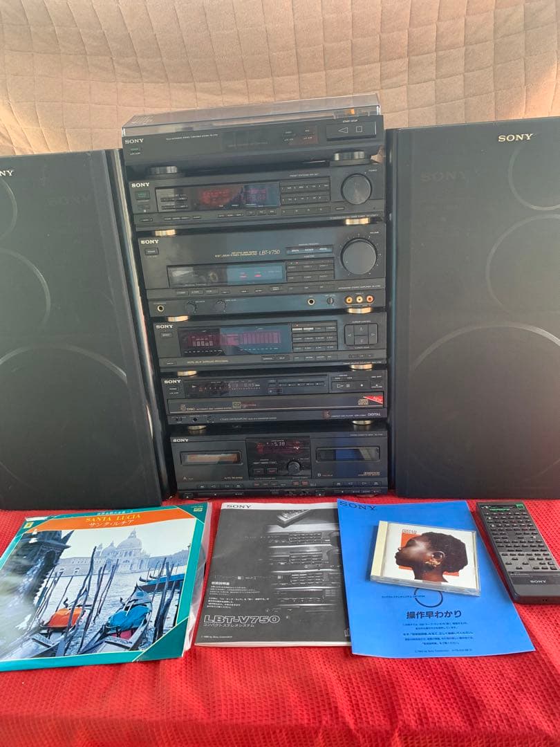 SONY Liberty LTB-V750コンポ5CD チェンジャー中古動作品 - メルカリ