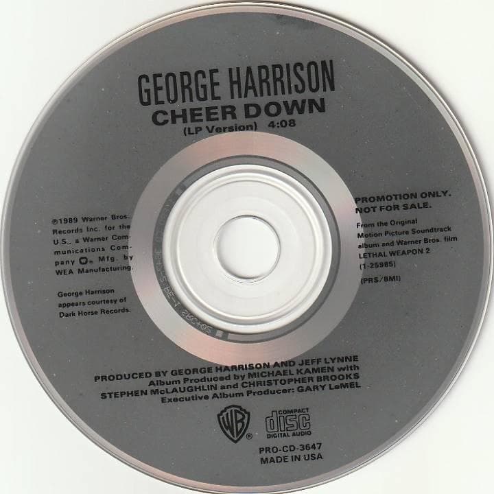 e Harrison　Cheer Down　貴重盤 CDシングル George Harrison Cheer Down 貴重盤 CDシングル - メルカリ