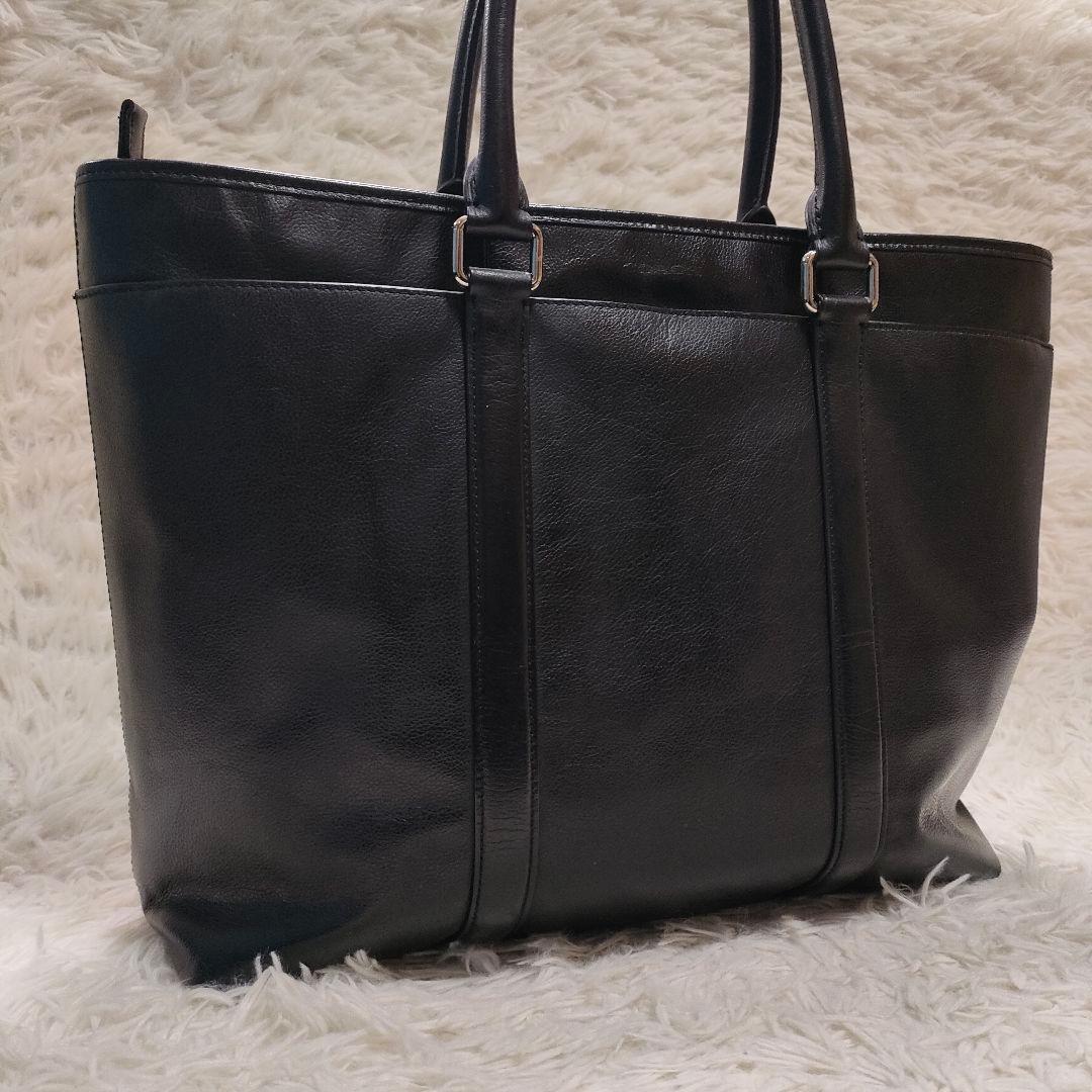 コーチ メトロポリタン ビジネストートバッグ レザー A4可 PC収納可 大容量