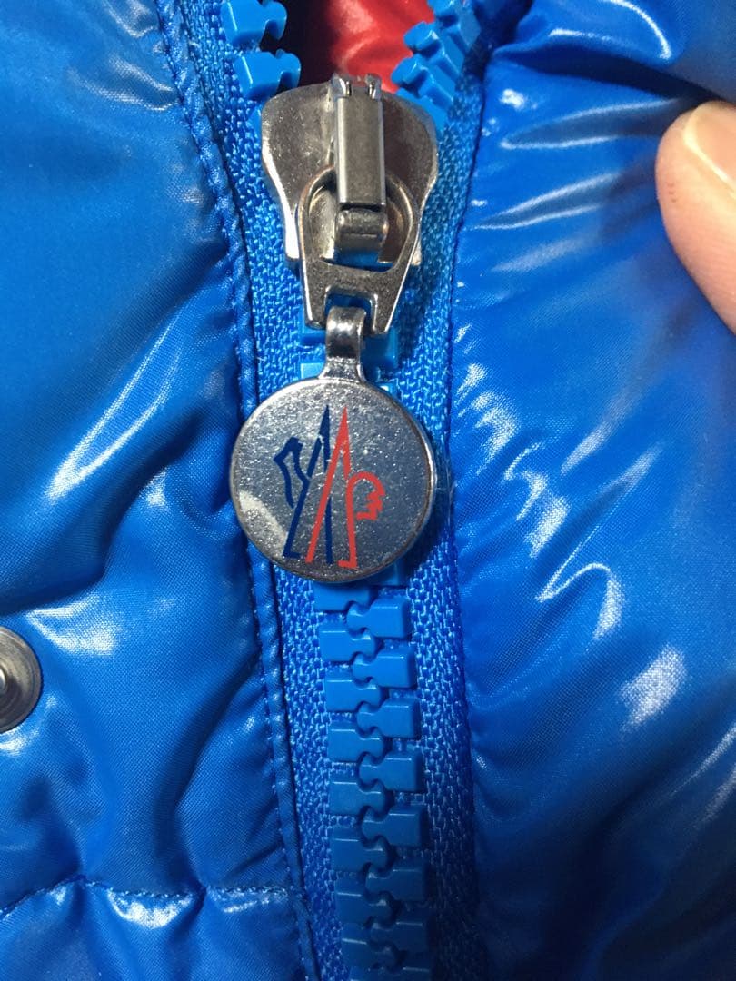 MONCLER エベレスト 1 モンクレール ダウンジャケット ワッペン 青