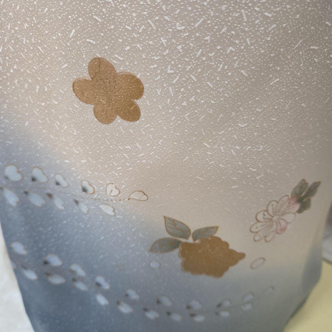 スワトウ刺繍、辻ケ花文様訪問着4点フルセット、着物、袋帯、帯締め