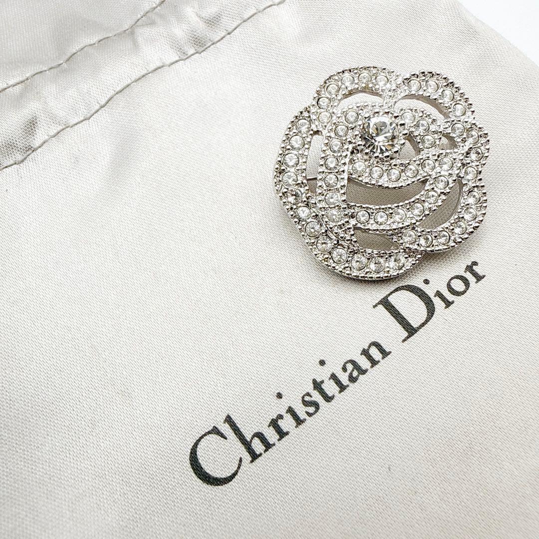 2950-3 人気✨Dior　ブローチ　CD　ロゴ　希少　刻印 210.jpg