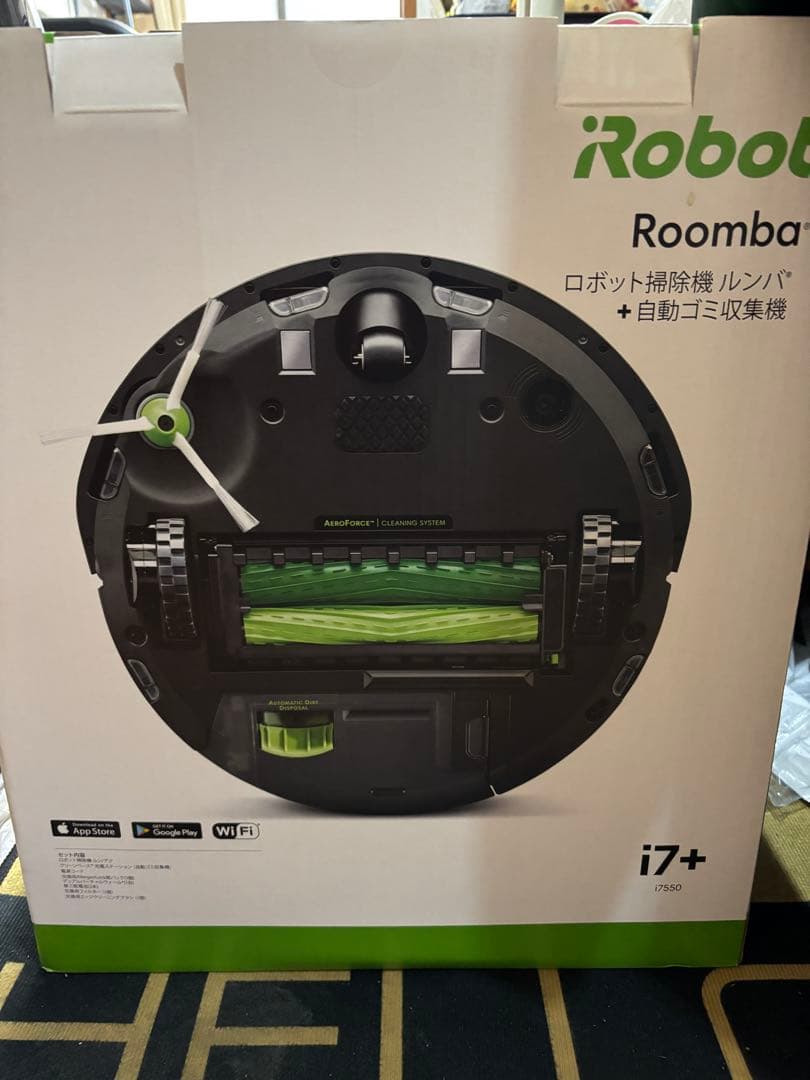 ​【超美品】iRobot Roomba i7+ (ルンバ i7+) 動作確認済 Amazon | ルンバ i7 ロボット掃除機 アイロボット 水洗いできる
