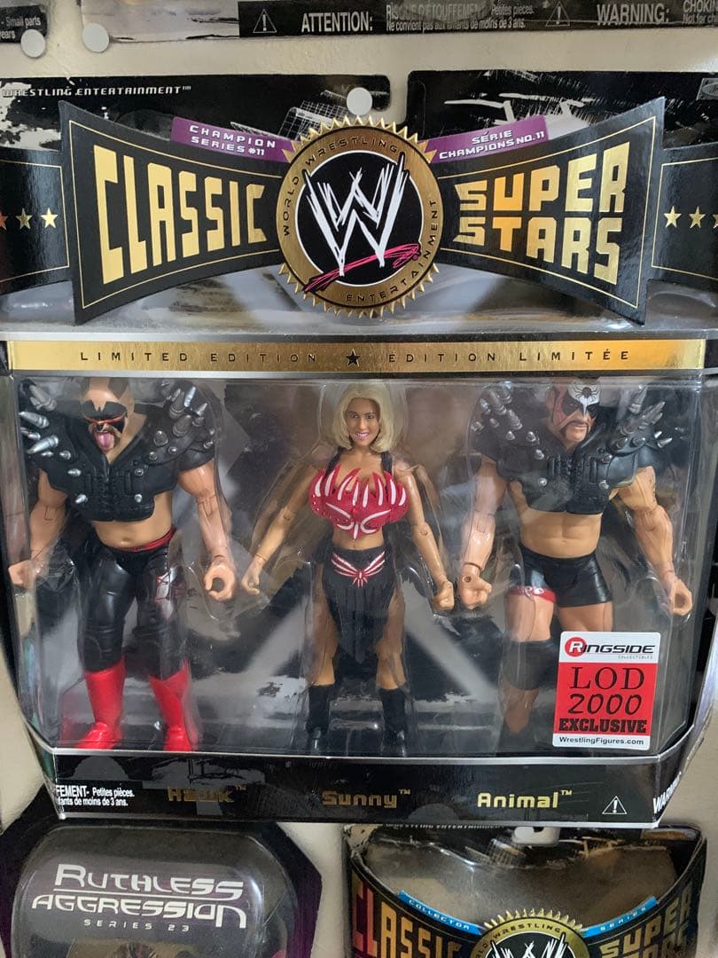 リングサイド LEGION OF DOOM  ザ・ロード オブ  ウォリアーズ ロード・ウォリアーズ（リージョン・オブ・ドゥーム） Tシャツ「Road