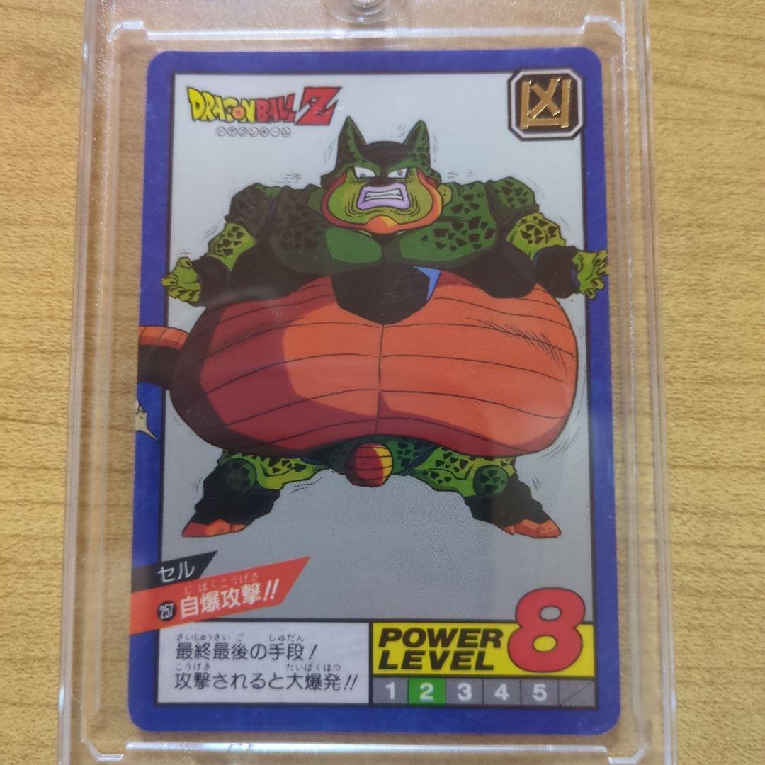 希少】ドラゴンボールZ カードダス スーパーバトル第6弾『No.257 セル』