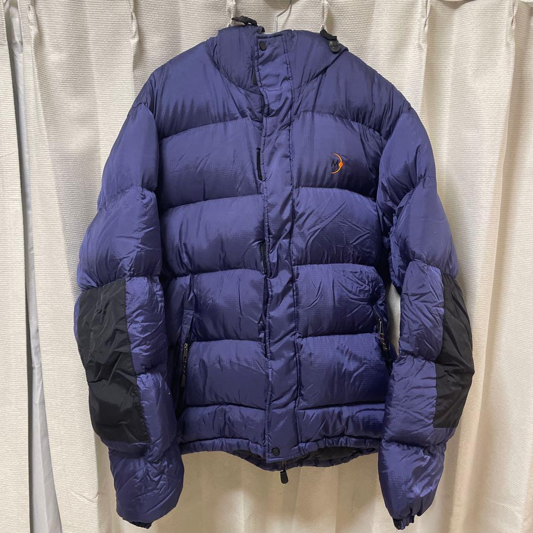 Moonstone ダウンジャケット(古着) パープル　メンズXL MOON STONE - 90s MOONSTONE ムーンストーン ダウンジャケット