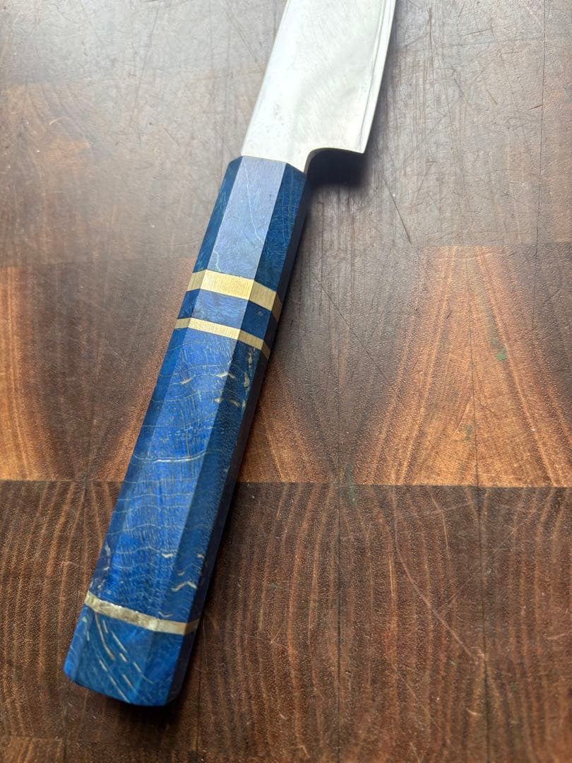 高鳳 切付和ペティナイフ 150mm 包丁 全鋼 ステンレス スタビライズ