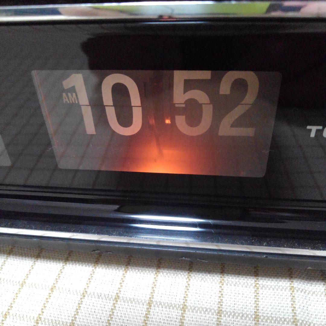 ONo.291 昭和レトロ 東芝パタパタ時計FM・AMラジオ(RC-685F) - メルカリ