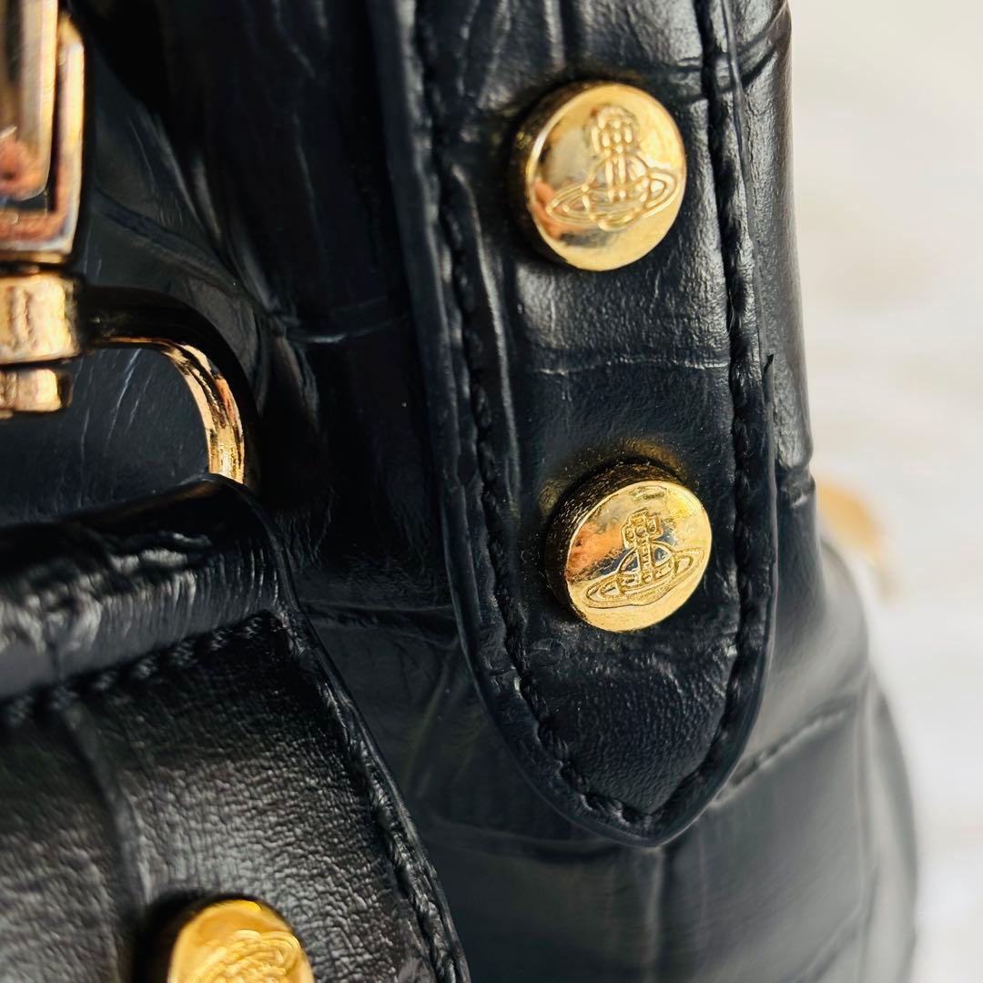 vivienne westwood クロコダイル 2way オーブ ショルダー