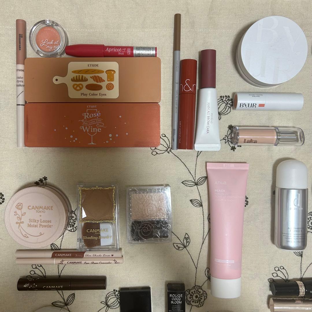 コスメ 化粧品 まとめ売りETUDE rom&nd CANMAKE マキアージュ