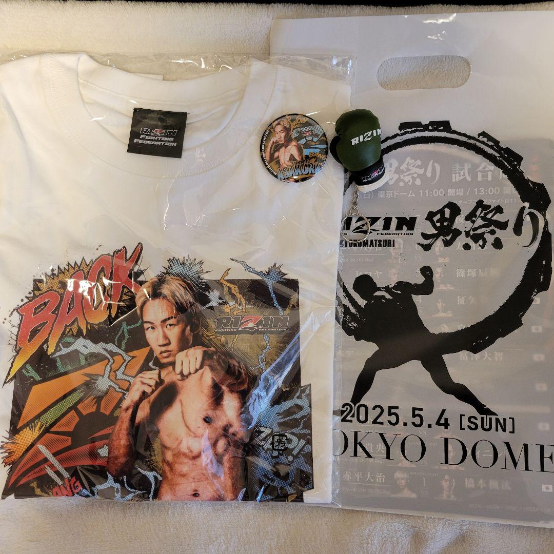 朝倉未来応援シートS席特典Tシャツ おまけ付き - メルカリ