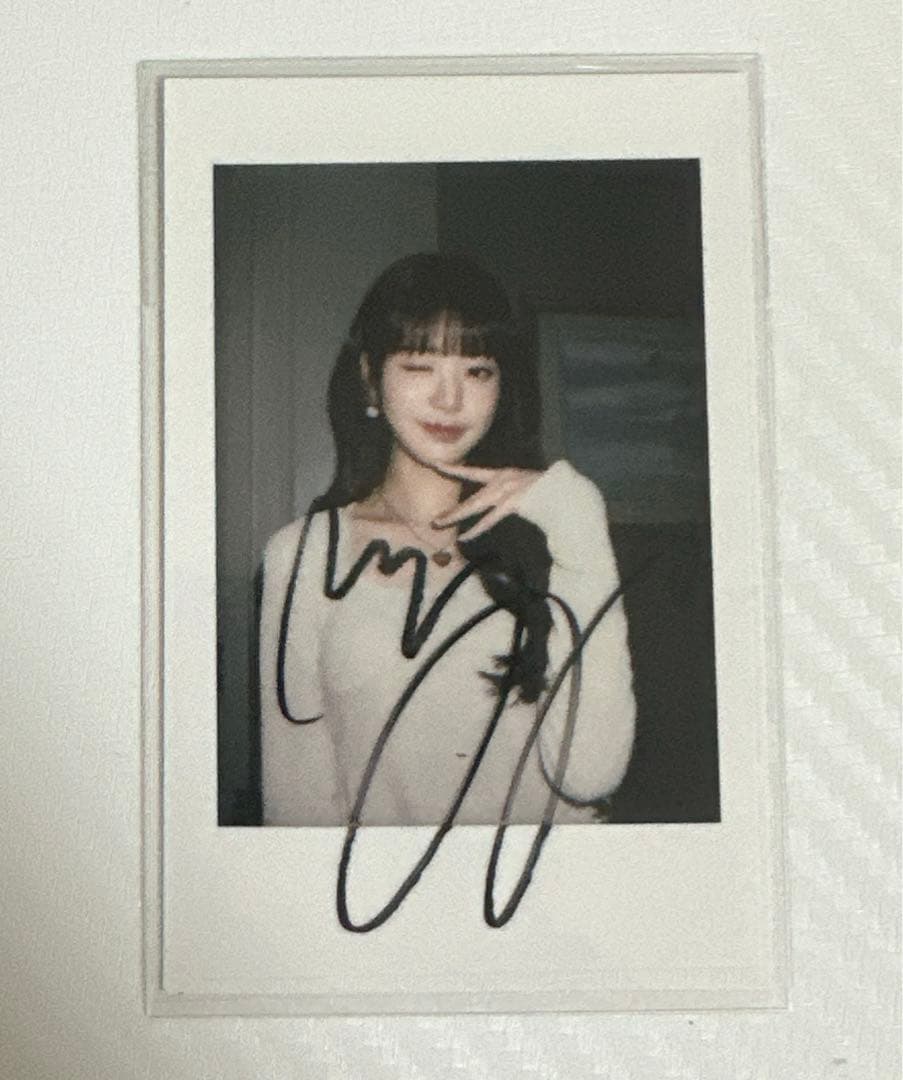 IVE 青島 サイン会 一直娱 yzy3.0 中華 ポラロイド コンプセット