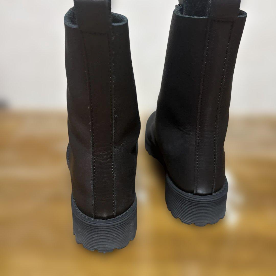 argue.atelier ZIP BOOTS(SMOOTH LETHER)