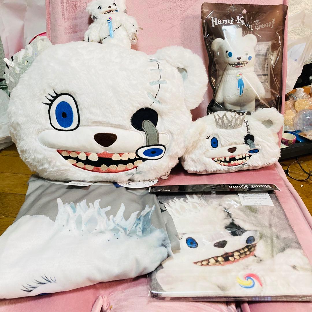 ハミクマ ソウル グッズセット usj ユニバ マスコット クッション